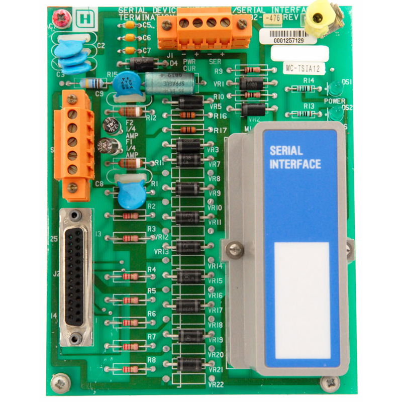 Honeywell 51303939-476 Serial Device Interface Modbus FTA provides EIA-232 (RS-232) interfaces for asynchronous serial communications devices.